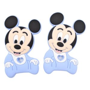 Beißring Silikon-Mickey